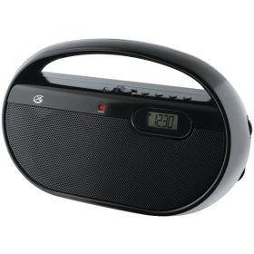 AM/FM PORT CLKRADIO BLK