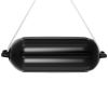 4 New Ribbed 8.5" X 27" Boat Fenders Vinyl Bumper Dock Shield Protection Black